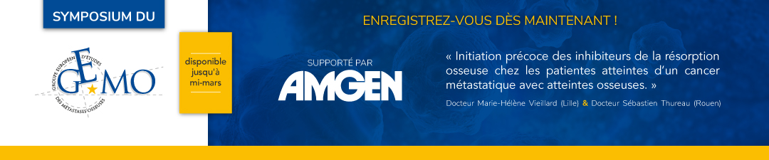 Symposium du Gemo sponsorisé par Amgen